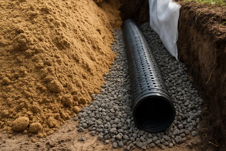 Drainagezand: alles wat je moet weten voor een optimale afwatering